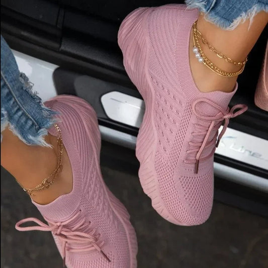 Breathable Athletic Shoes for Ladies - Olytrend