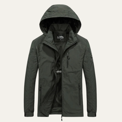 Waterproof Hooded Windbreaker Rain Coat - Nocini