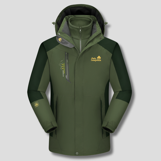 Waterproof 3-in-1 Snow Jacket Insulated Winter Coat - Olytrend