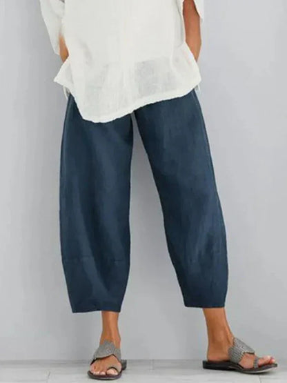 Women's linen casual pants