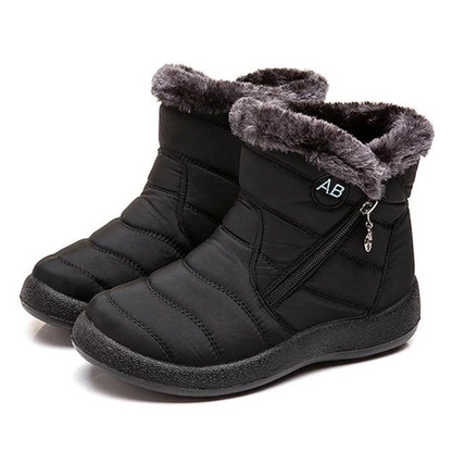 Warm Waterproof Insulated Women's Winter Boots - Olytrend