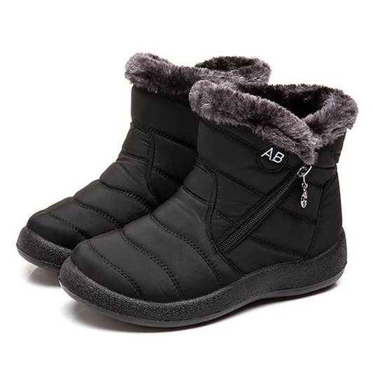 Warm Waterproof Insulated Women's Winter Boots - Olytrend