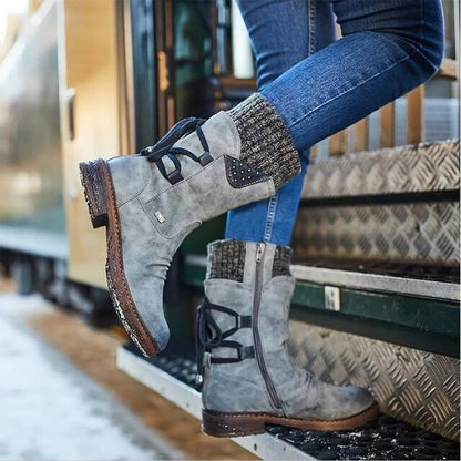 Women's Winter Boots | Non-slip & Lacing