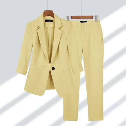 Celina suit: jacket and trousers