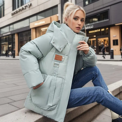 Carina | Classic Puffer Jacket for Women