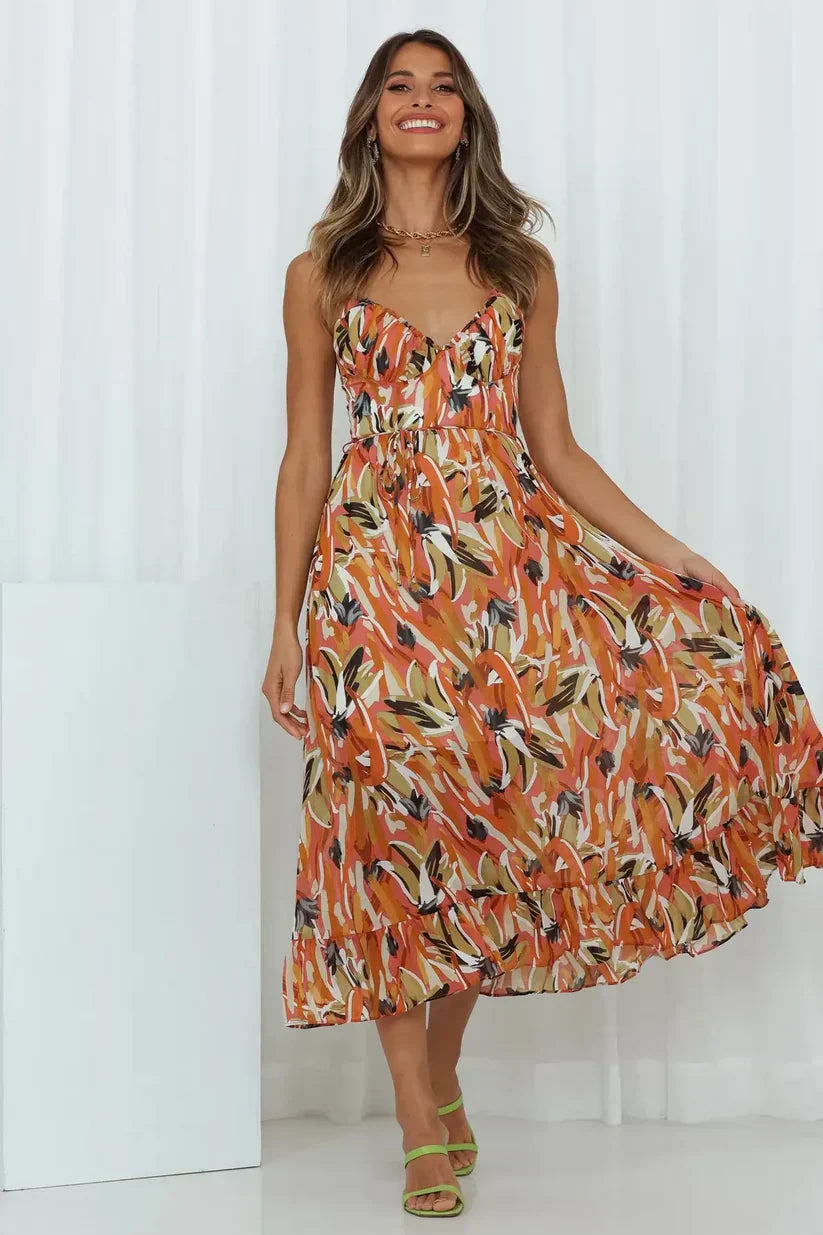 Women's Audrey spaghetti strap dress