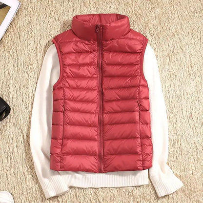 Women's quilted vest | With zipper