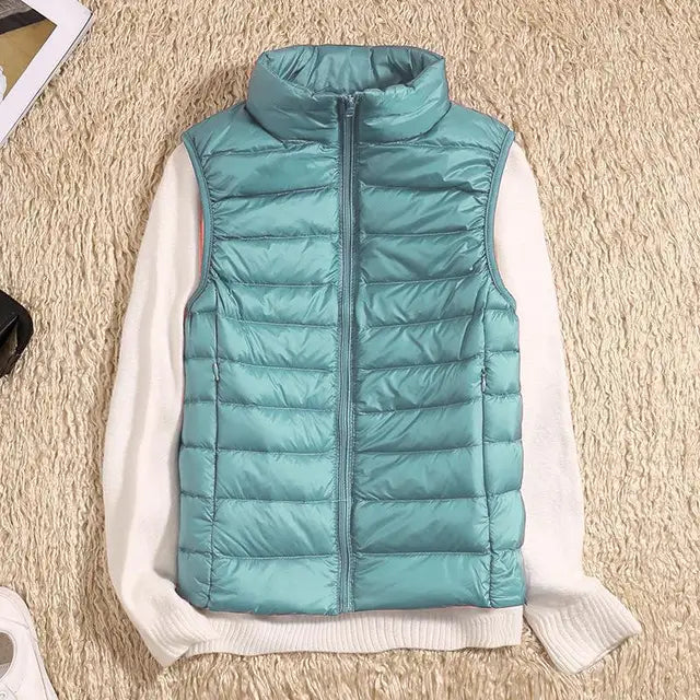 Women's Slim Down Gilet Warm & Cozy