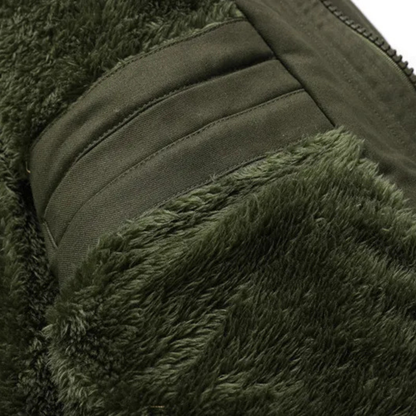 Waterproof Mens Hooded Cargo Parka with Extra Pockets