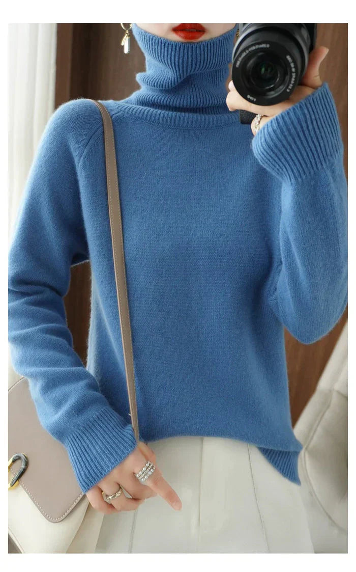 Cashmere Brianna Knit Sweater: Soft, Warm, and Cozy