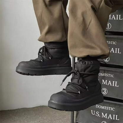 Warm Waterproof Men's Winter Snow Boots