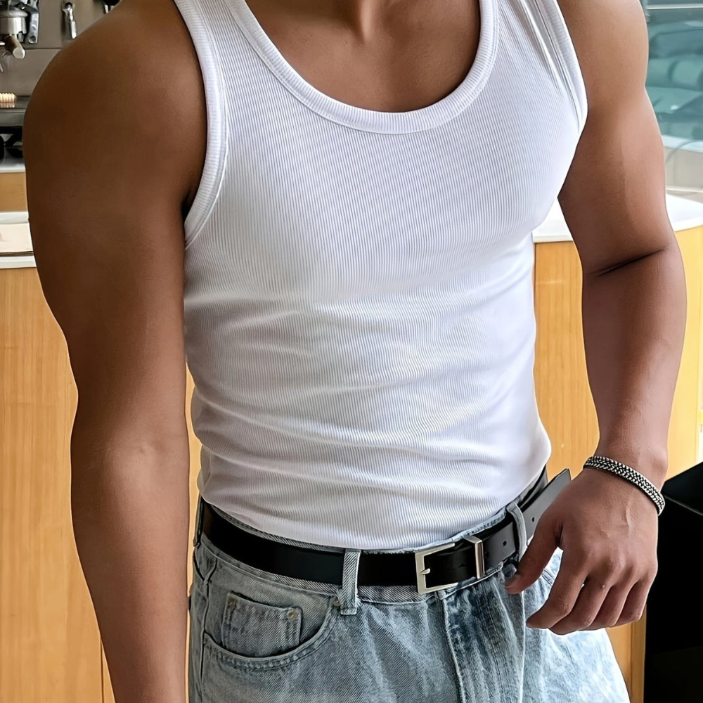 Breathable Athletic Tank Top For Men | Lightweight