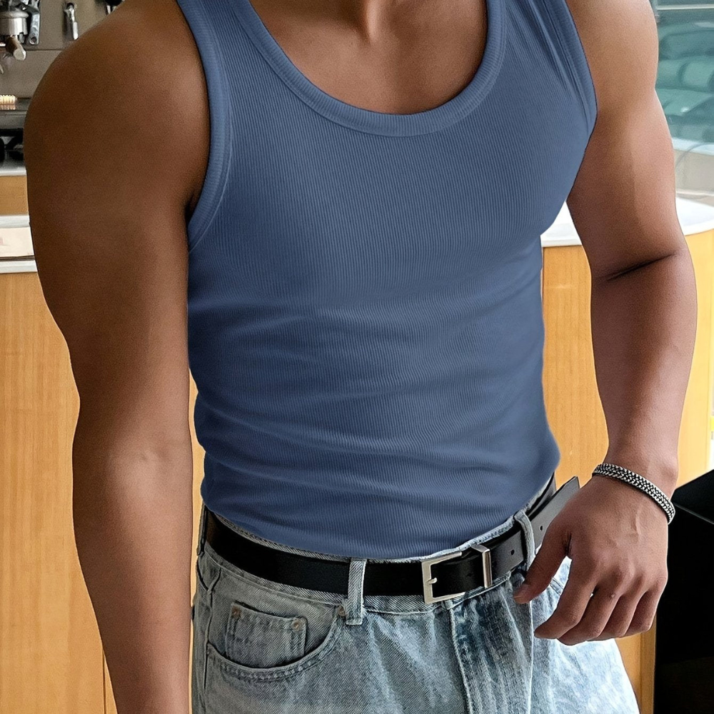 Breathable Athletic Tank Top For Men | Lightweight