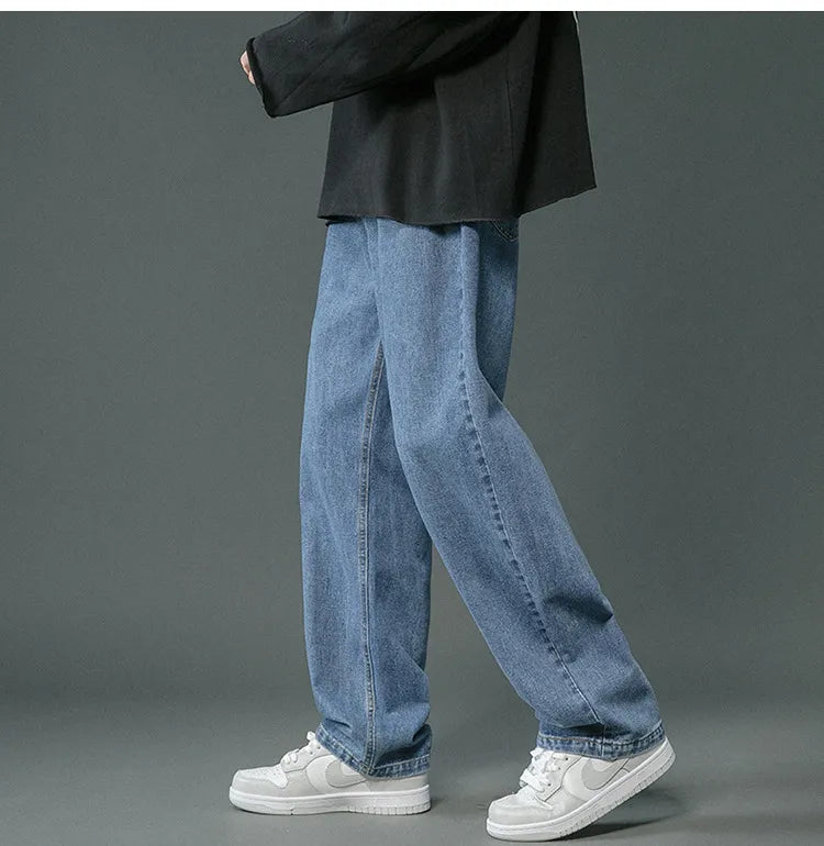 Baggy Retro Denim Pants by Brett