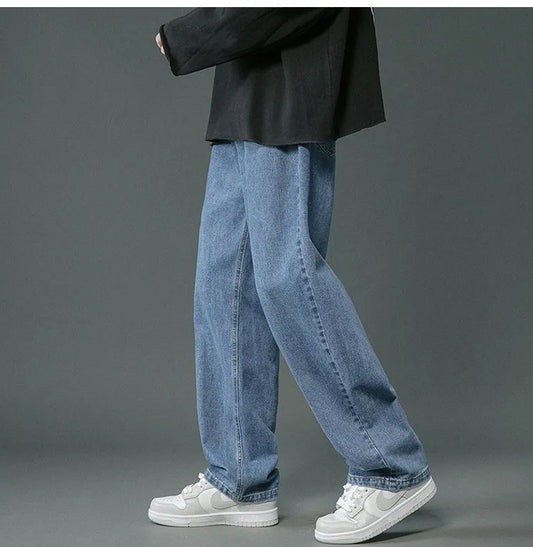 Baggy Retro Denim Pants by Brett