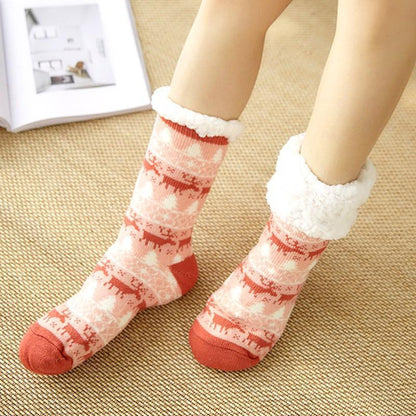 Warm winter socks - For cozy evenings at home