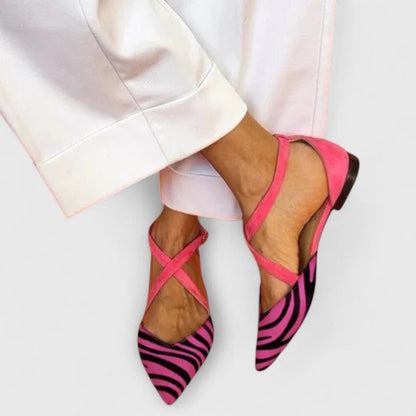 Ballet Dance Shoes with Ankle Straps
