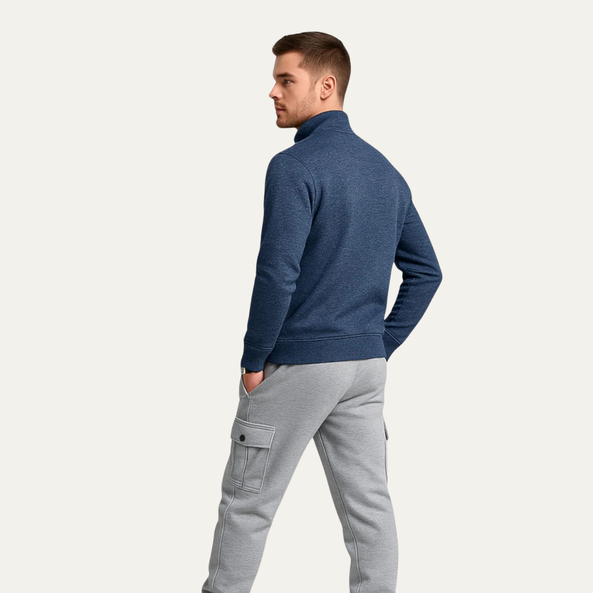 Warm Men's Classic Zipper Jacket