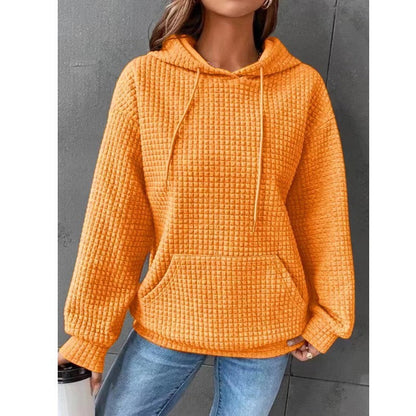 Women's hoodie with hood and kangaroo pocket