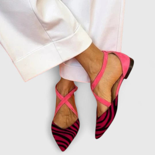 Ballet Dance Shoes with Ankle Straps