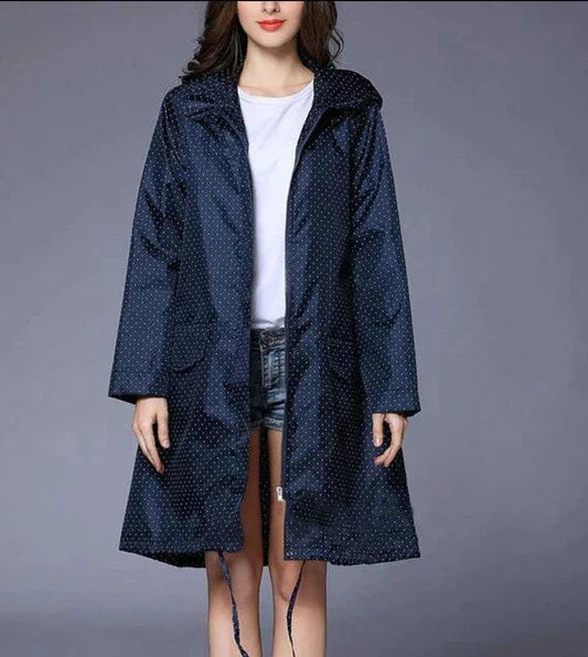 Yamina-Pink | Women's Fine Hooded Parka — Simplicity & Elegance in Daily Life