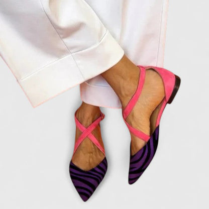Ballet Dance Shoes with Ankle Straps