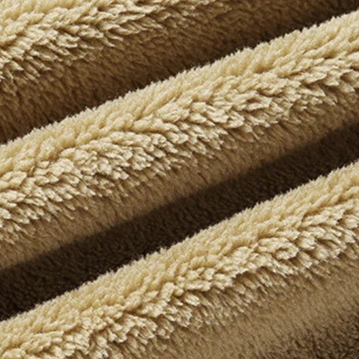 Warm Men's Fleece Lined Sherpa Coat Outdoor Jacket