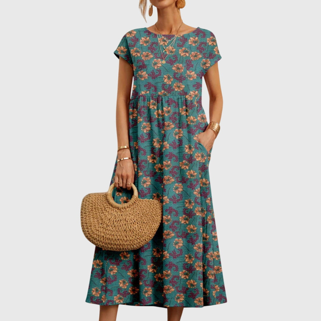 Beautiful Floral Summer Dress