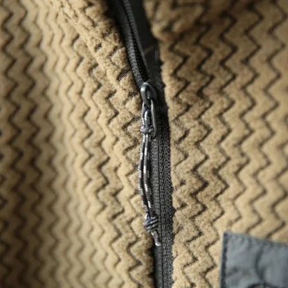 Warm Men's Fleece Pullover with Pocket