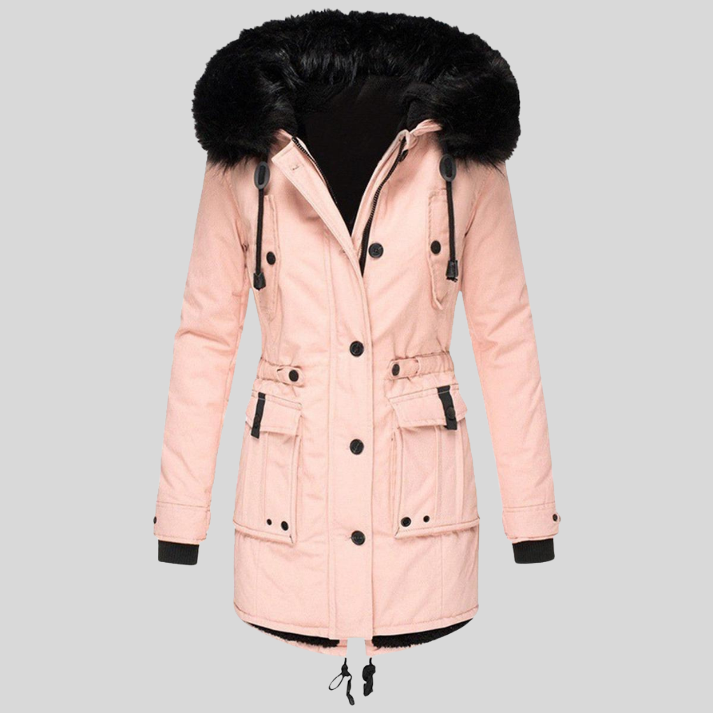 Warm Waterproof Parka Coat for Women