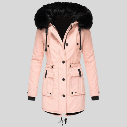 Warm Waterproof Parka Coat for Women