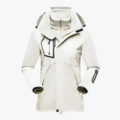 Waterproof Women's Snow Jacket with Adjustable Fit
