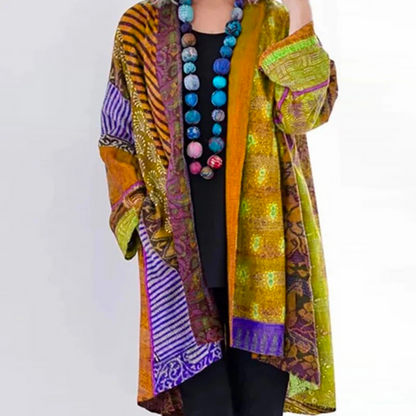 Women's Boho Printed Kimono | Loose Fit