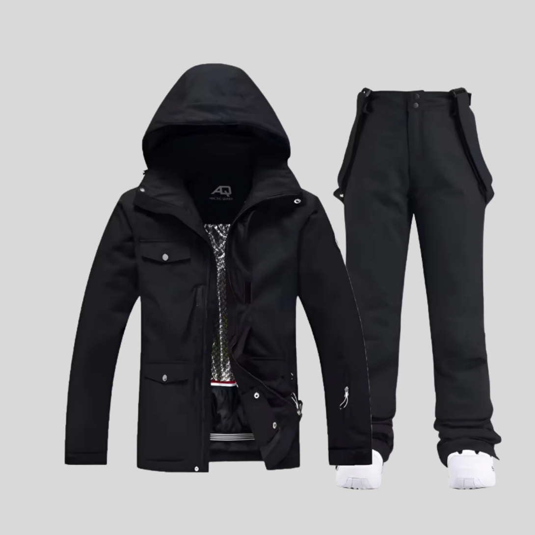 Warm Waterproof Ski Suit Women's Snow Jacket Pants Set
