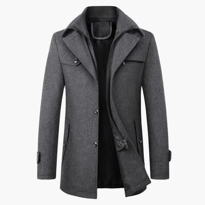 Warm Mens Wool Winter Coat