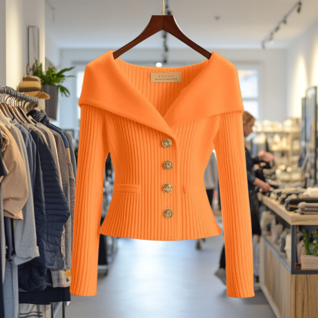 Annika I luxury knit vest