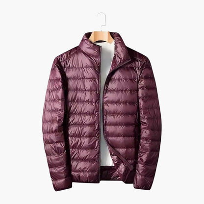 Warm Padded Zip Up Men's Coat