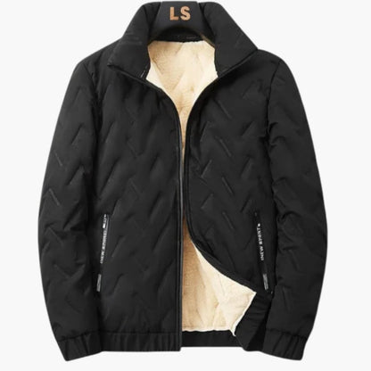 Warm Waterproof Ski Jacket for Men with Zip - Olytrend