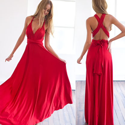 Versatile Multi-Way Wrap Dress for Women