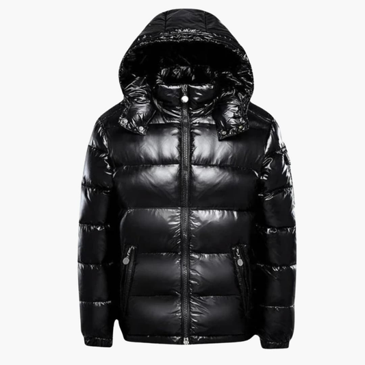 Warm Waterproof Parka with Hood - Olytrend