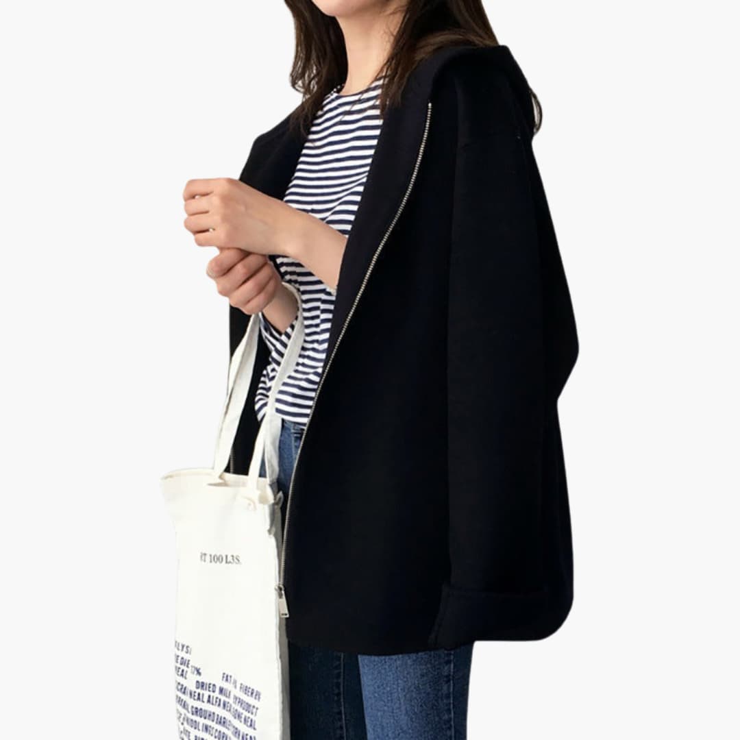Waterproof Hooded Women's Parka Jacket with Pockets - Olytrend
