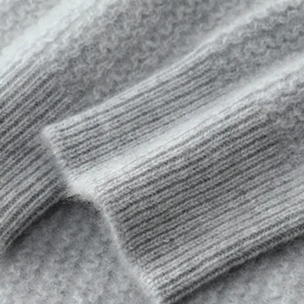 Warm Men's Cashmere Quarter Zip Knit Sweater