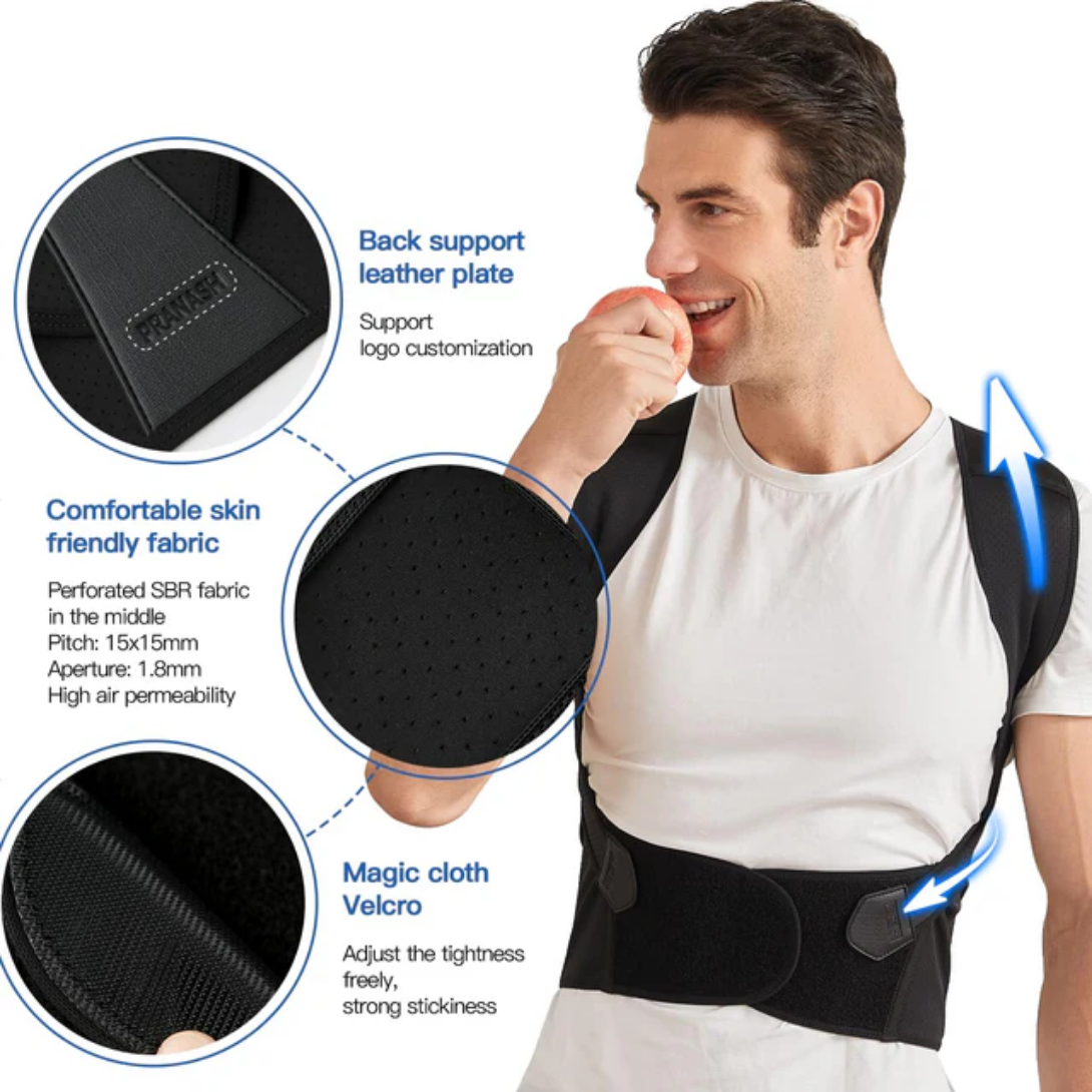 Adjustable Back Support Corrector