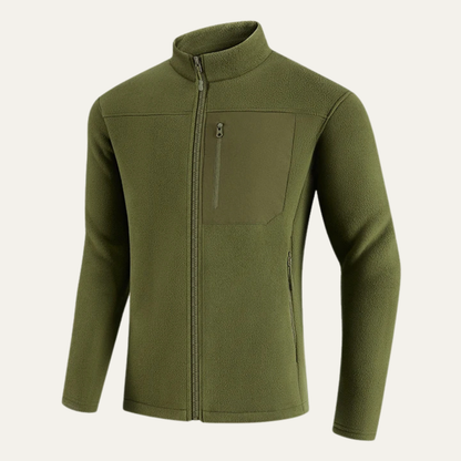 Warm Men's Zipper Thermal Fleece Jacket