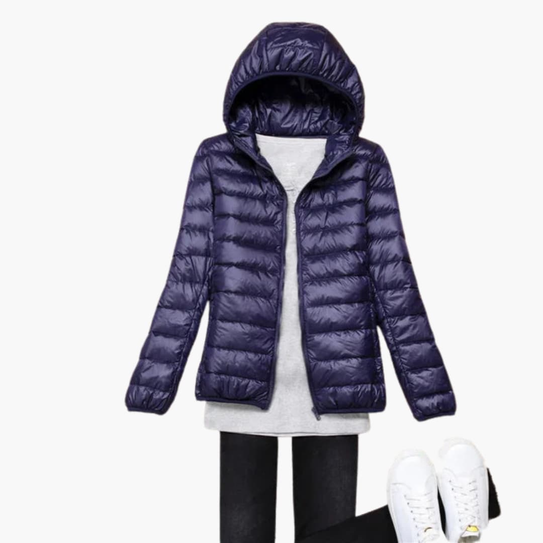 Warm Waterproof Parka for Women with Hood