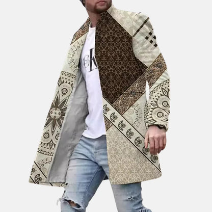 Urban Style Coat - Relaxed Fit Men's Jacket - Olytrend