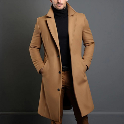 Warm Classic Mens Winter Coat