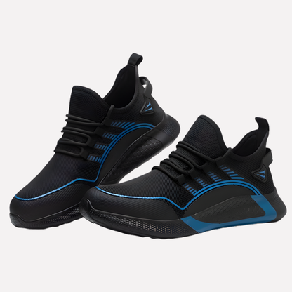 Breathable Men's Work Sneakers with Ventilation System