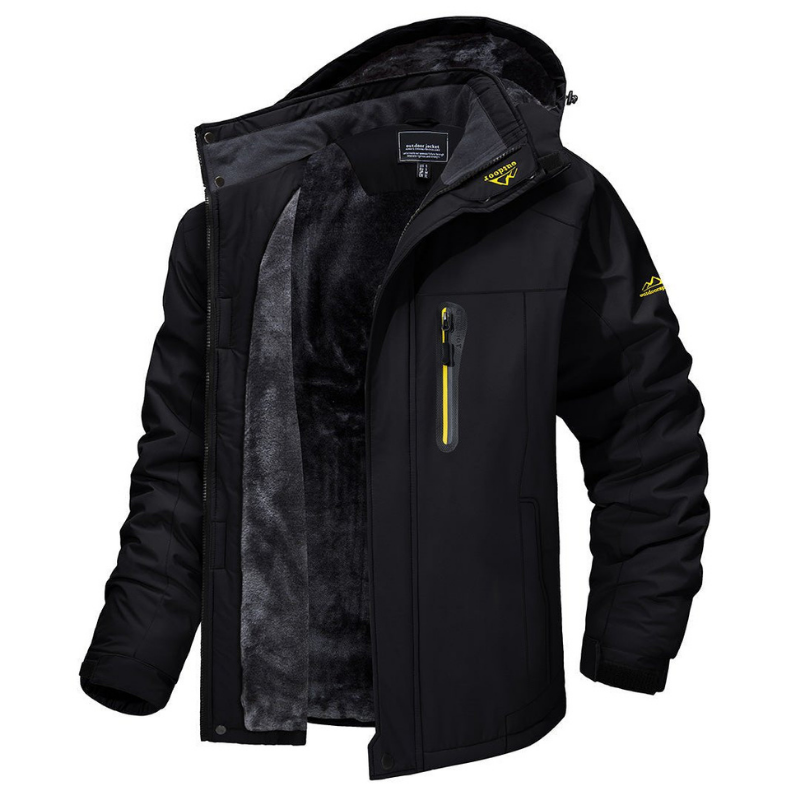 Warm and waterproof winter coat