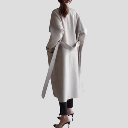 Warm Women's Winter Wool Overcoat